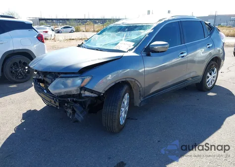 2015 Nissan Rogue S from USA, damaged, VIN KNMAT2MT6FP579720